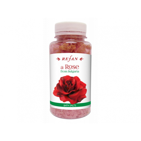 REFAN Koupelová sůl Růže 250 g